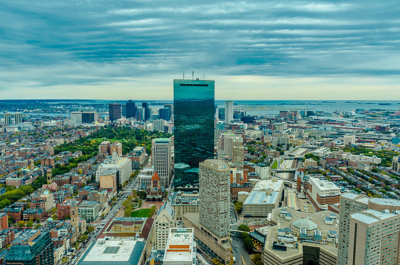 Boston View from the Prudential Tower