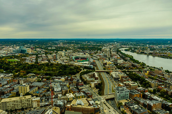 Boston View from the Prudential Tower