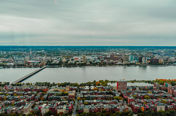 Boston View from the Prudential Tower