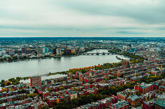 Boston View from the Prudential Tower