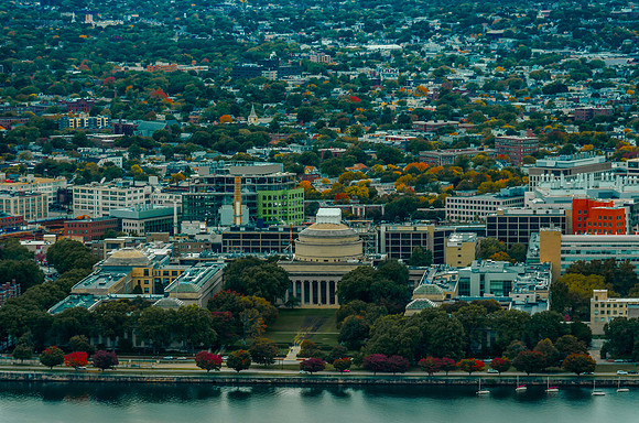 Boston View from the Prudential Tower