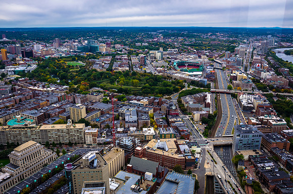 Boston View from the Prudential Tower