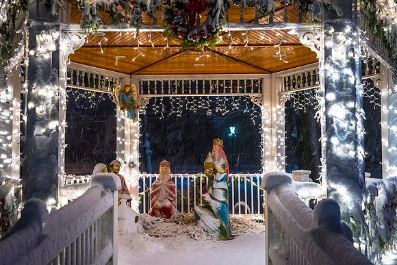 Wrentham, MA Nativity Scene