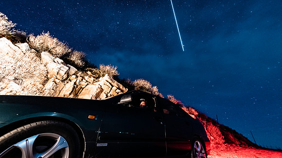 Driving in complete darkness