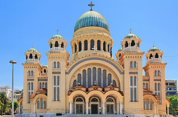St. Andreas Church in Patras Greece