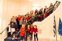 Greek4Kids at Christmas Caroling at the Consulate General of Greece in Boston 2017