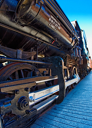 Boston-Maine Steam Locomotive in Lowell